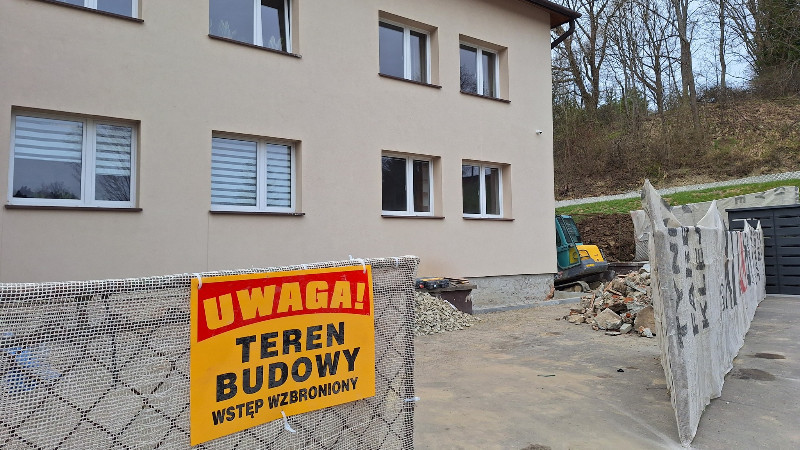 Informacja o remoncie Urzędu Gminy KOMAŃCZA