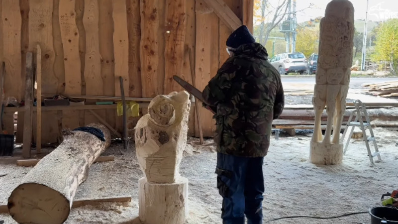 Plener rzeźbiarski w KOMAŃCZY