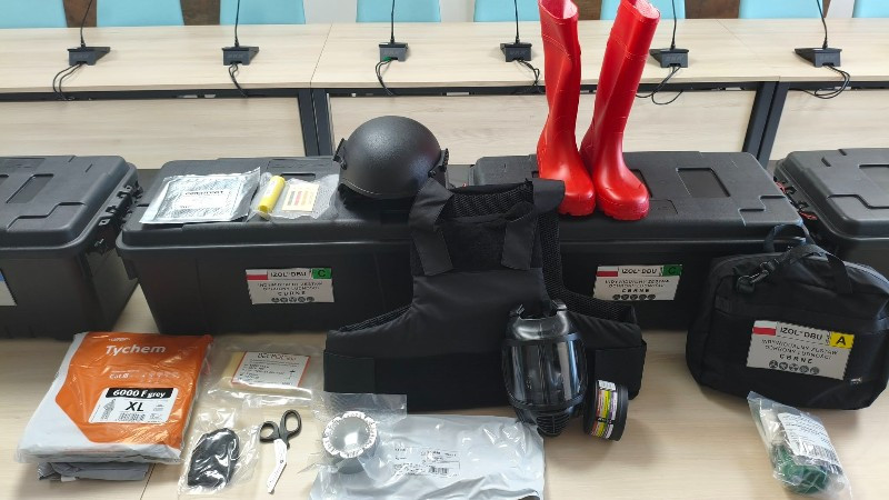 Zakup Indywidualnych Zestawów Ochrony Ludności dla OSP