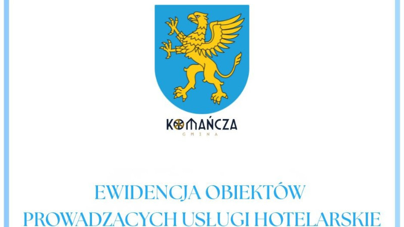 Aktualizacja ewidencji obiektów, w których są świadczone usługi hotelarskie.