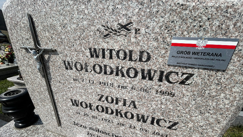 Grób uczestnika wojny obronnej w 1939 r w m. KOMAŃCZA na liście IPN